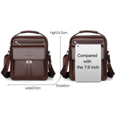 WEIXIER D244 Men Shoulder Bag Large Capacity Business Retro Messenger Bag